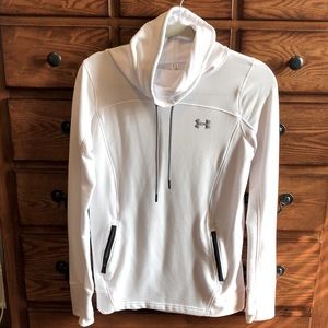 White Under Armour pullover
